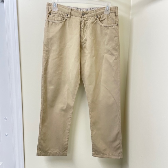 Zegna Sport Men's Casual Beige Pants Trousers - Waist Size 34 - Picture 1 of 13